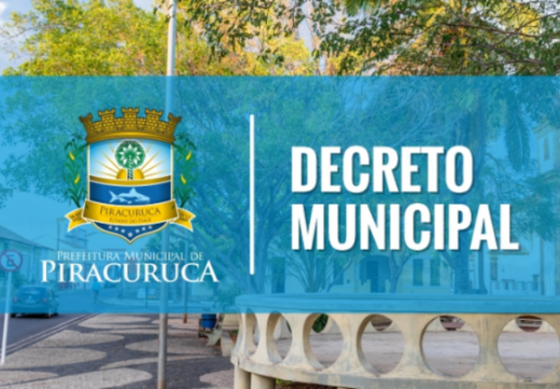 Prefeitura de Piracuruca publica novo decreto