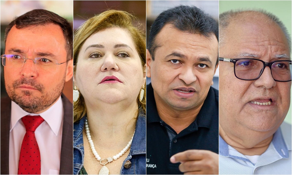 Fábio Novo, Simone Pereira, Fábio Abreu e Kleber Montezuma