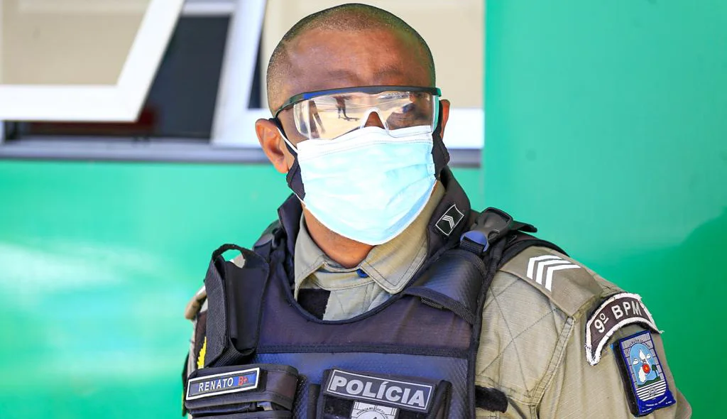 Sargento Renato dos Santos, do 9º Batalhão da Polícia Militar