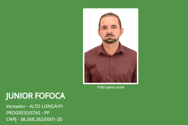 Candidato Junior Fofoca