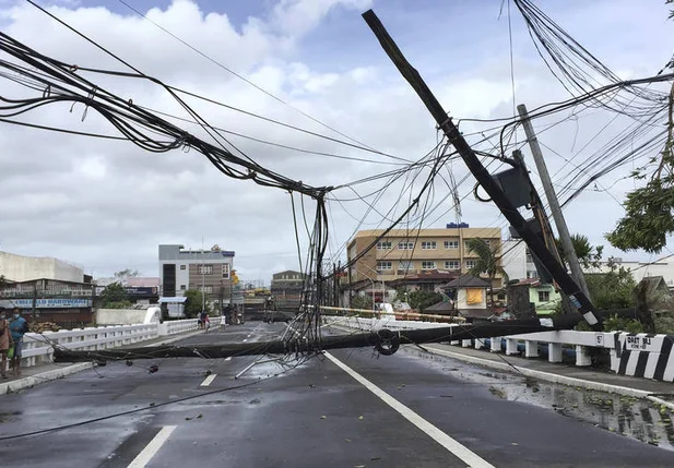 Tufão Goni causou graves danos nas Filipinas