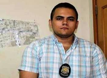 Delegado Andrei Alvarenga responsável pela prisão do acusa